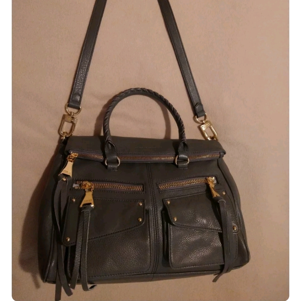 Aimee Kestenberg Gray Shoulder Bag